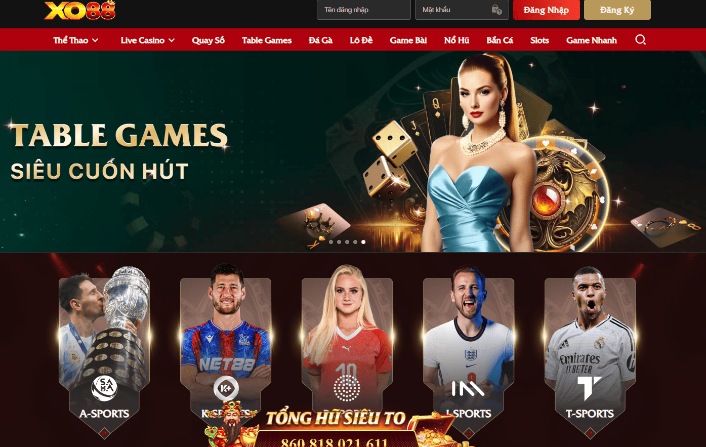 Tổng quan về sân chơi XO88