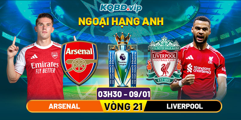 Soi Kèo Arsenal vs Liverpool 03h00 Ngày 09_01 - Vòng 21 Ngoại Hạng Anh